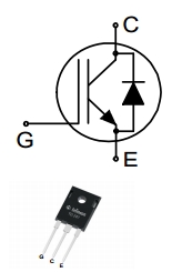IKW40N65H5, IGBT-транзисторы с напряжением коллектор-эмиттер 650 В, 15А, выполненные по технологии TRENCHSTOP™ 5
